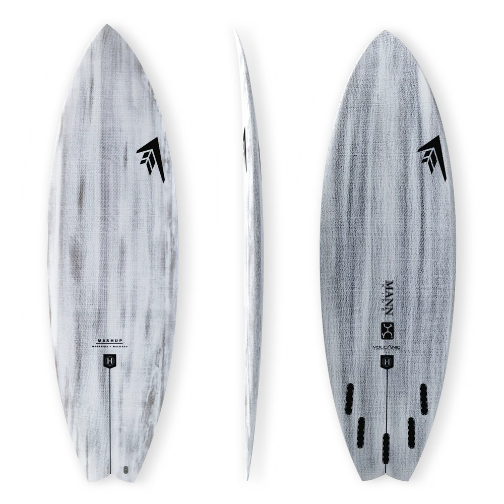 Firewire Mashup Volcanic Surfboard 5'8 32.8L Futures Rob Machado Dan Mann