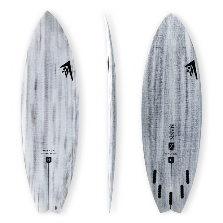 Firewire Mashup Volcanic Surfboard 5'8 32.8L Futures Rob Machado Dan Mann