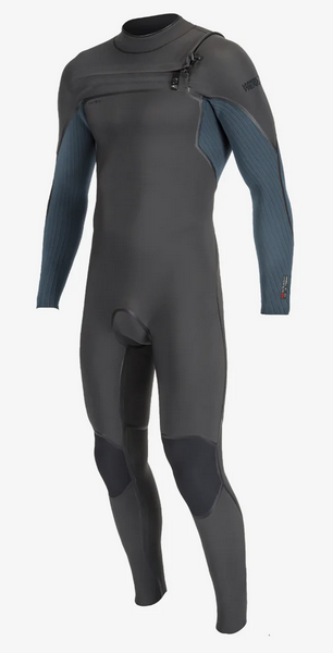 O'Neill Men's HyperFreak Fire 3/2+ Chest Zip Fullsuit Wetsuit