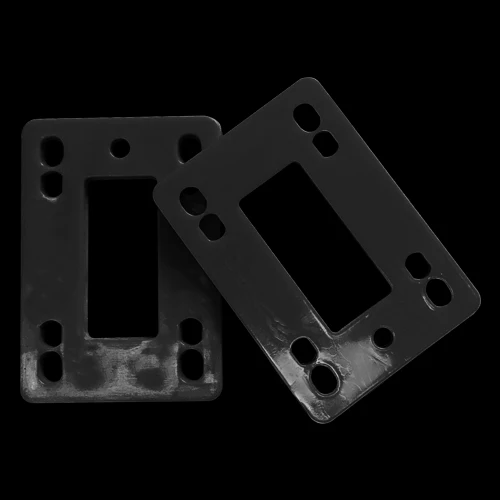 ATM Skateboard Hard Riser Pad 1/4" Flat Black