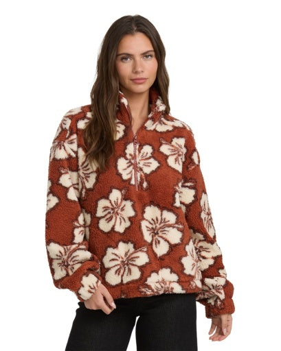 ALL THE TIME SHERPA 1/2 ZIP