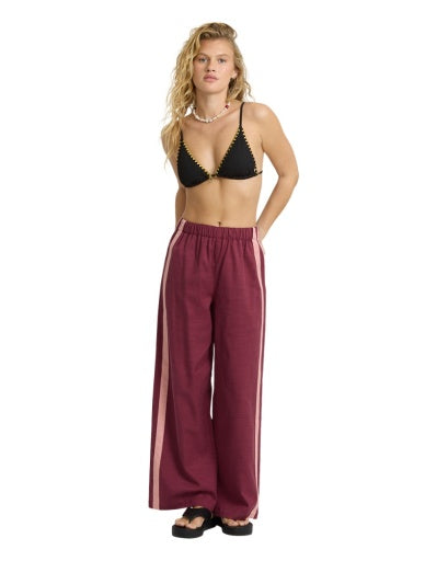 Billabong Holidazed Track Pant Women's Pomegranate
