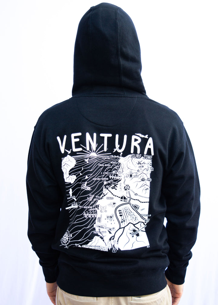 VENTURA MAP PULLOVER HOODIE