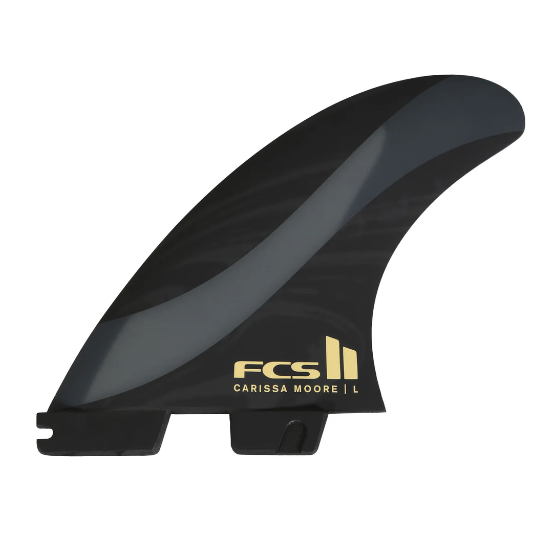 FCS II CM PC AIRCORE BLACK MEDIUM TRI RETAIL FINS