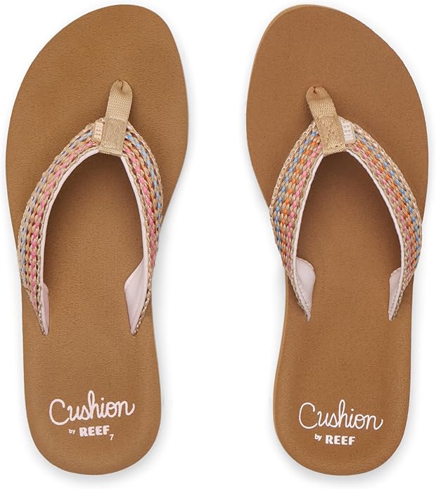 Reef Baja Elana Sandals Women's Brown Pink