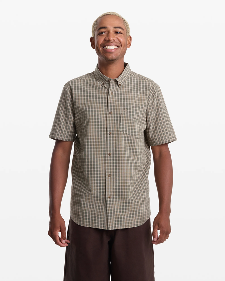 Volcom Brewster Short Sleeve Shirt Men's Woven
