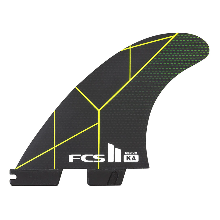 FCS II KA PC LARGE BLACK ACID TRI FINS