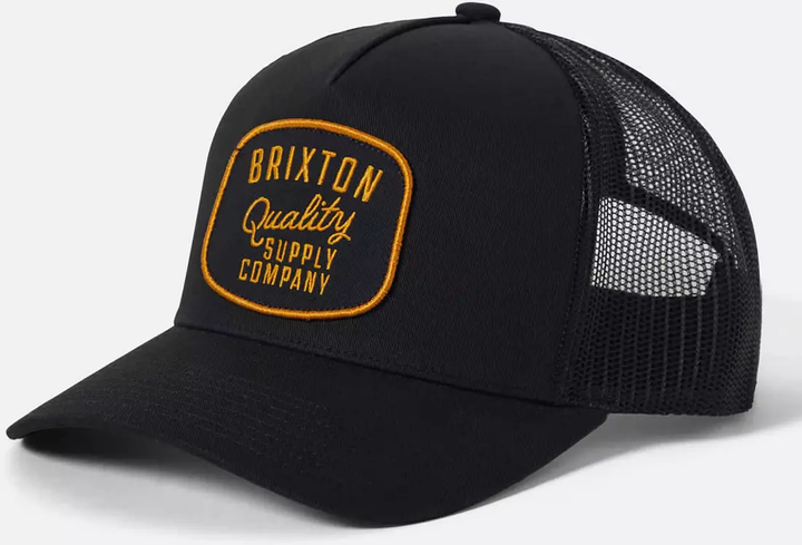 Brixton Tolman Netplus MP Trucker Hat Black/Black