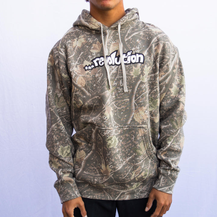 PERDIDO X REVO MENS HOODED FLEECE