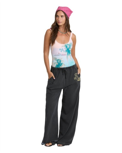 Billabong Paradise 73 Knit Pant Women's Black Sands