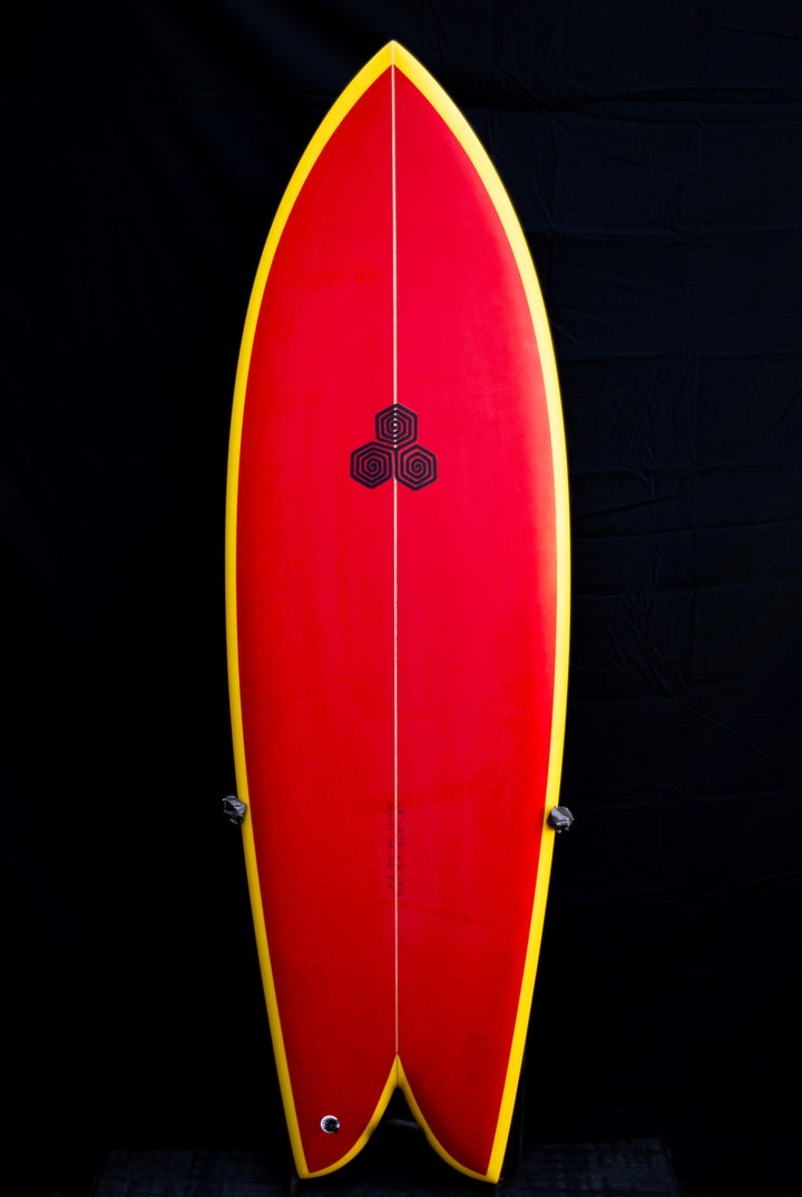 5’8 CI FEBS FISH RED/YELLOW 34.5L FUT