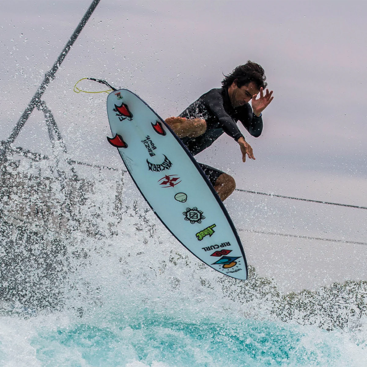 FCS Mason Ho PC AirCore Large Code Red Thruster Fins