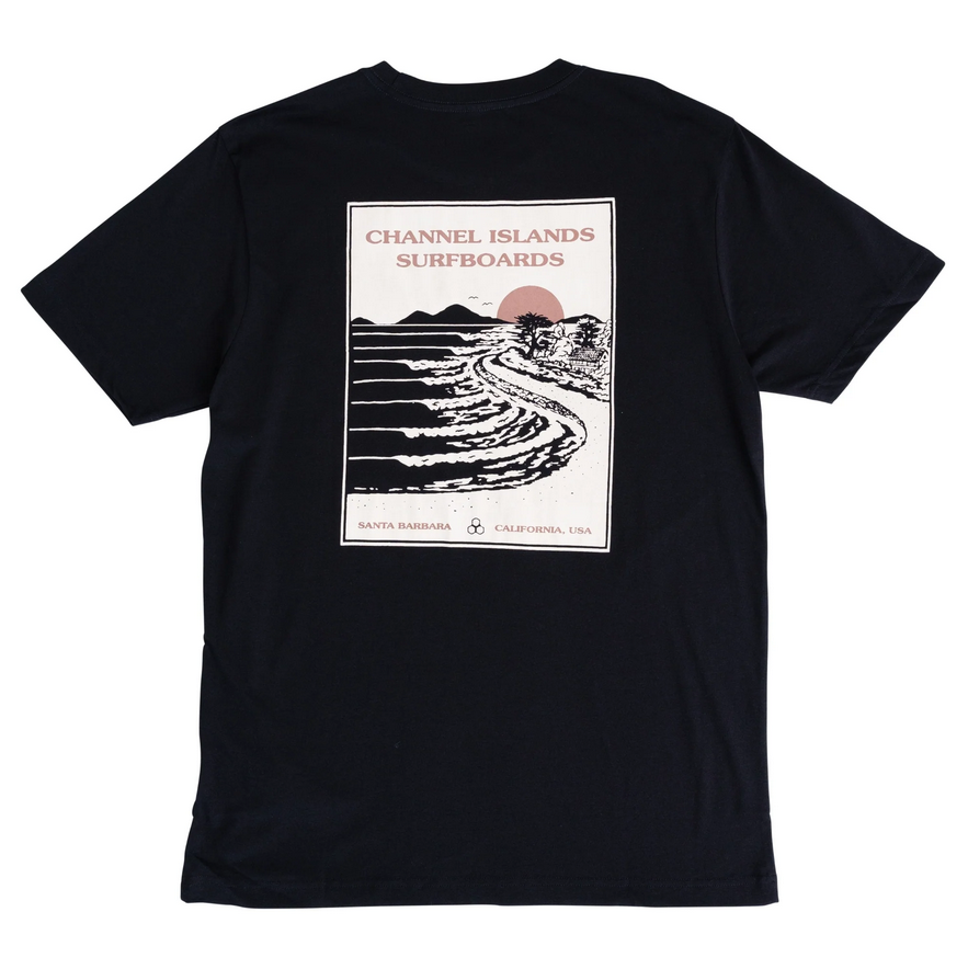 Channel Islands The Queen Surfboard Short Sleeve Tee