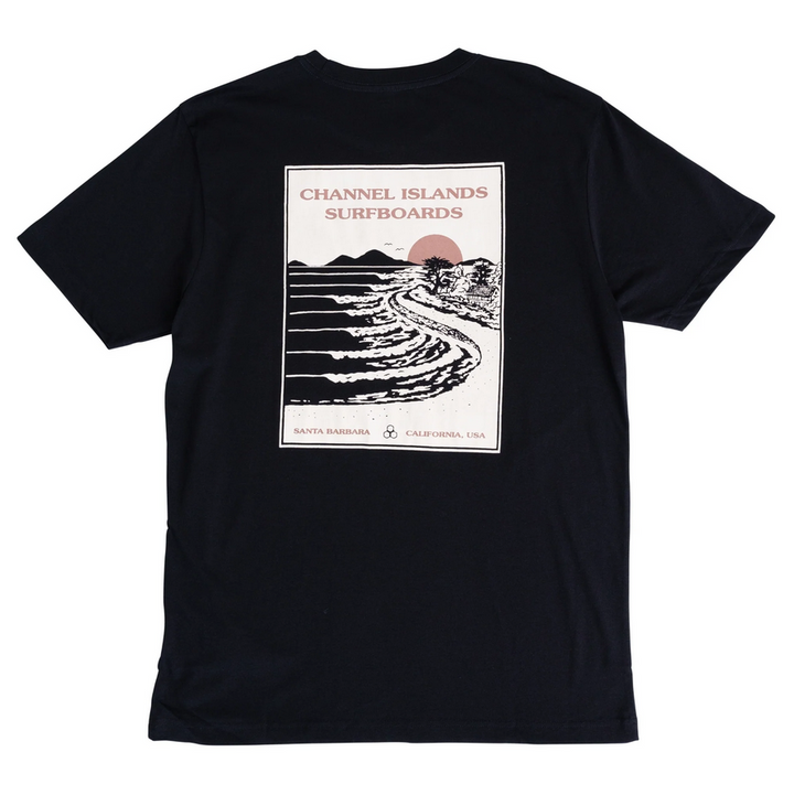 Channel Islands The Queen Surfboard Short Sleeve Tee