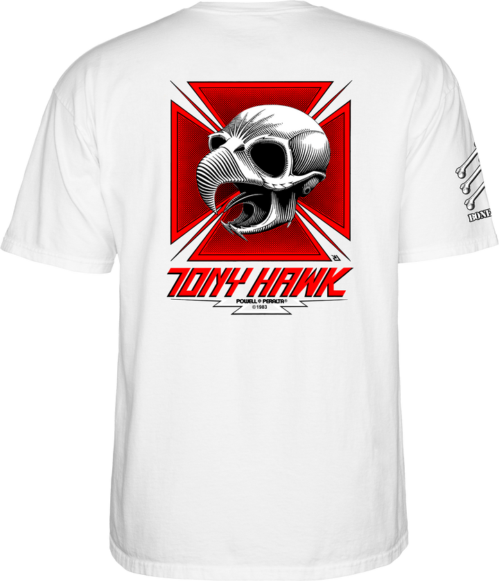 Bones BB Tony Hawk Skateboard Tee Men's Black White