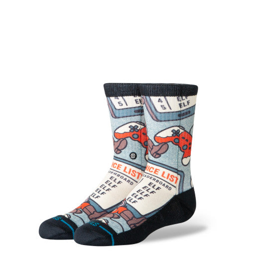 Stance Santa Cowboy Kids Crew Socks