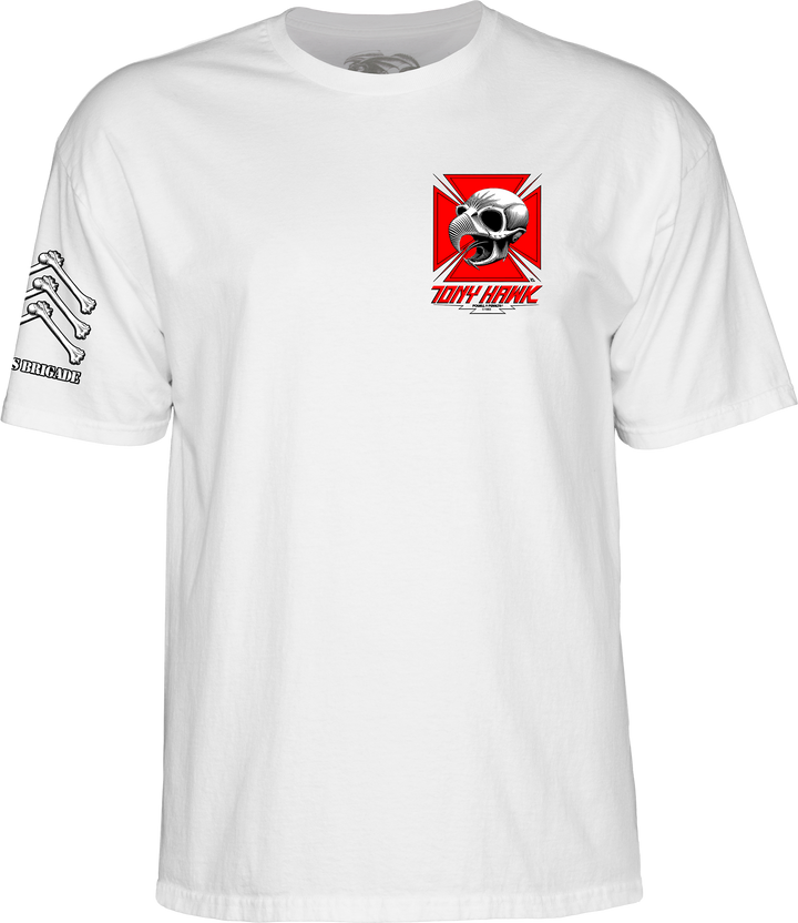 Bones BB Tony Hawk Skateboard Tee Men's Black White