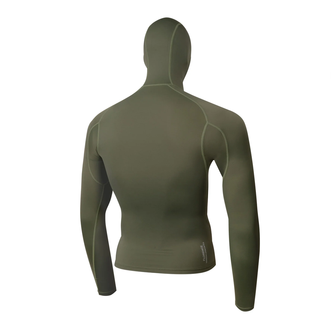 LONG SLEEVE HOODED RASHGUARD