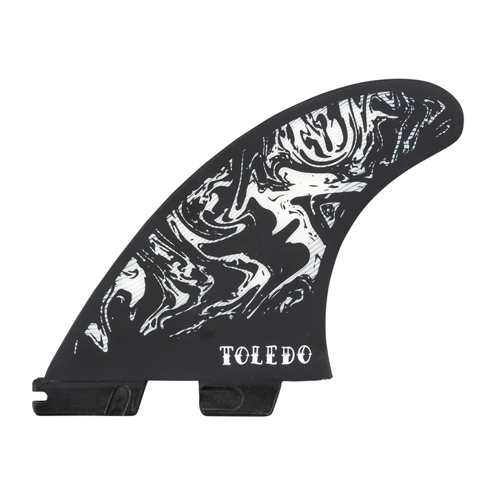 FCS FT PC Medium Black/White Thruster Fins
