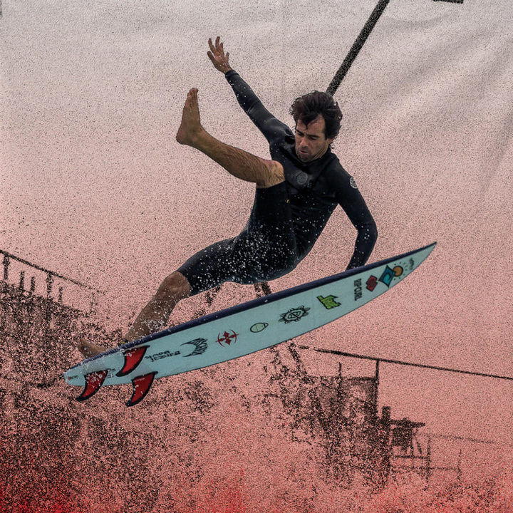 FCS Mason Ho PC AirCore Large Code Red Thruster Fins