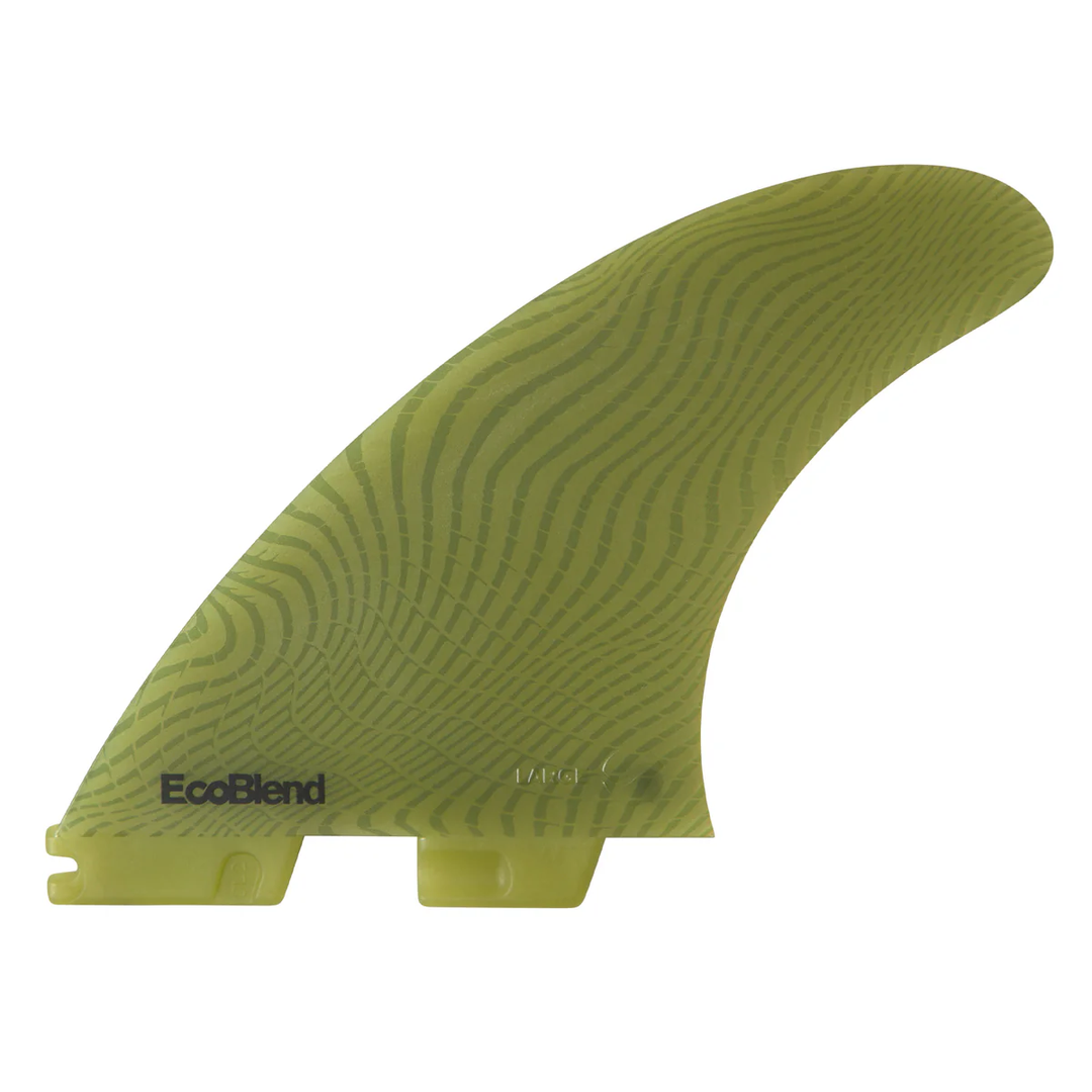 FCS Carver Neo Glass Medium Eucalyptus Thruster Fins