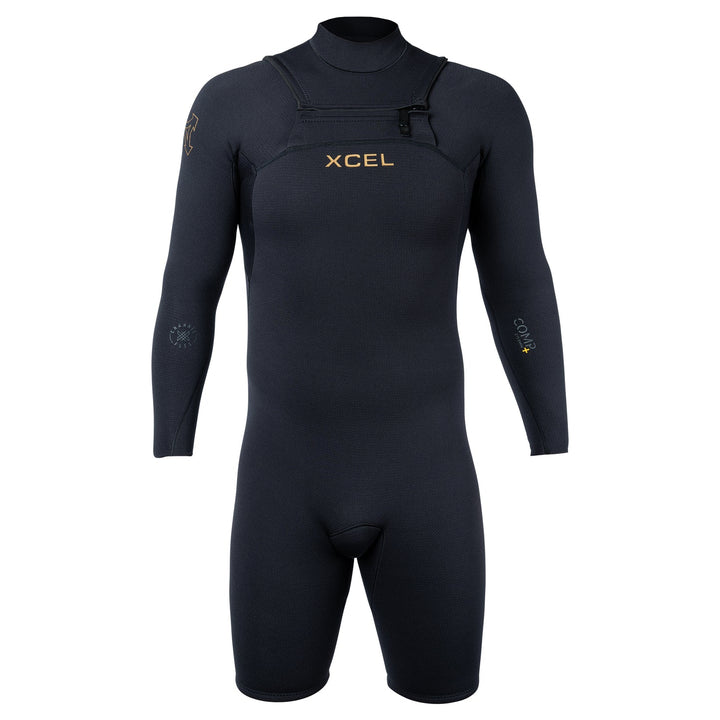 Xcel Men's Comp+ Long Sleeve 2/1.5mm Back Zip Springsuit Wetsuit