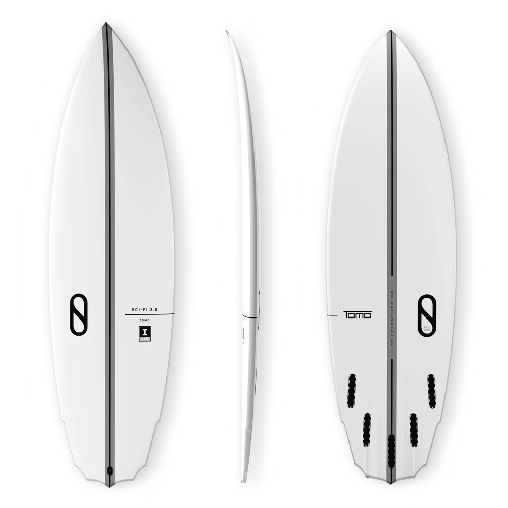 Firewire Sci-Fi 2 Helium Surfboard 5'7 27.5L Futures Tomo