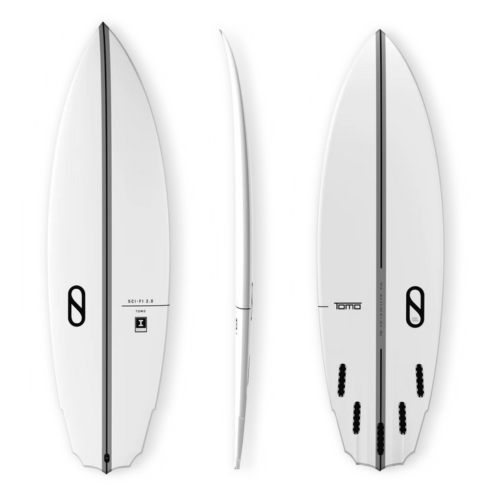 Firewire Sci-Fi 2 Helium Surfboard 5'7 27.5L Futures Tomo