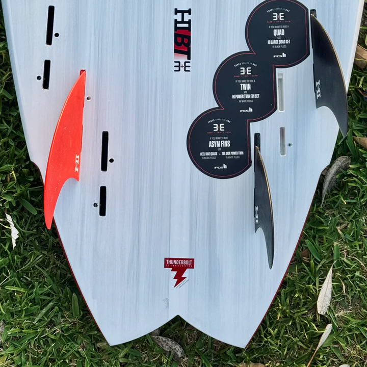 FCS Harley Ingleby Quad PG Large Smoke Fins