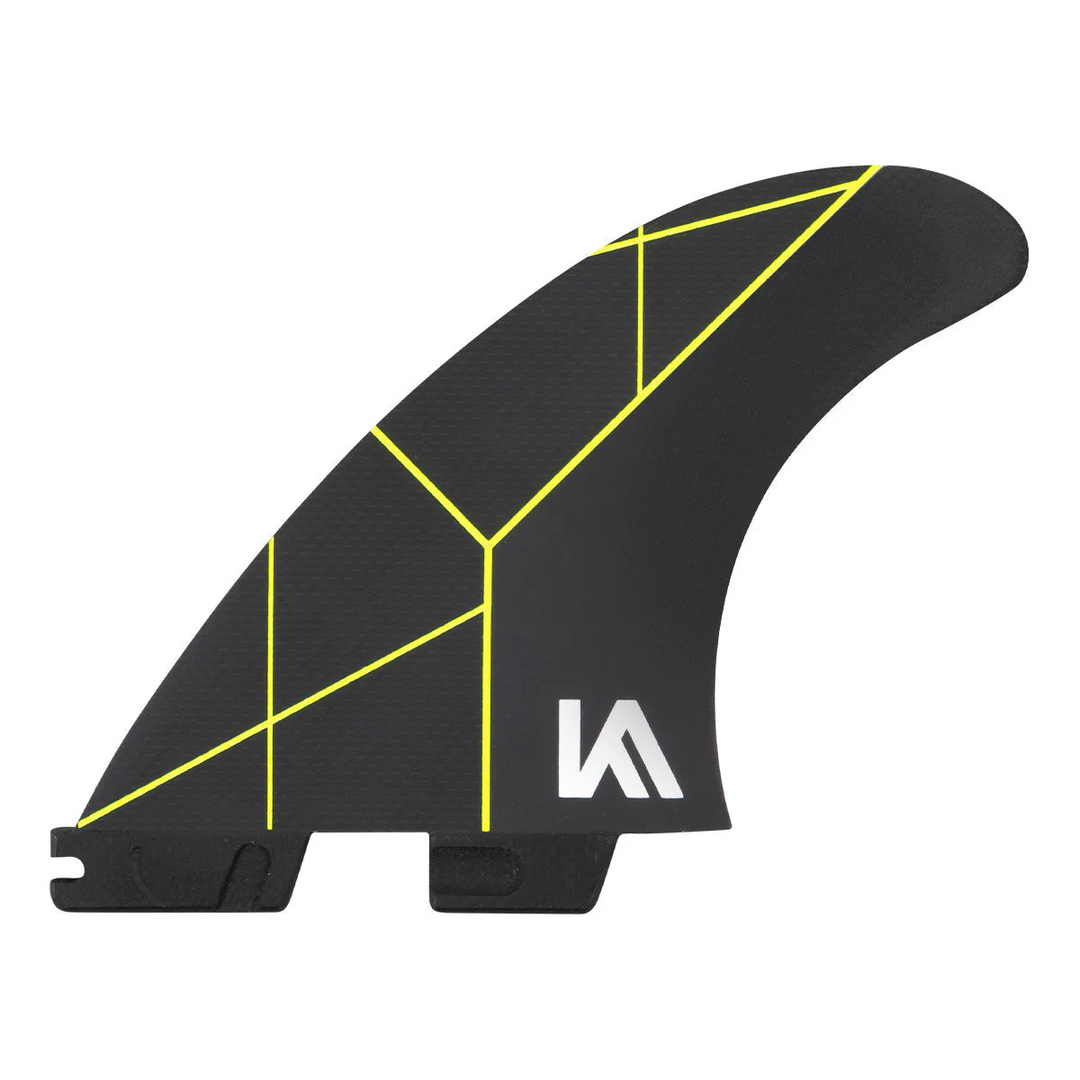 FCS II KA PC LARGE BLACK ACID TRI FINS