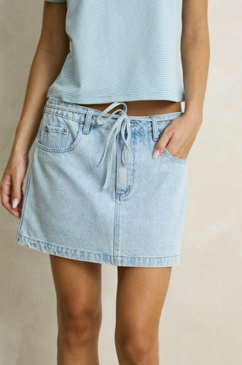 Rhythm Charlie Low Rise Mini Skirt Women's