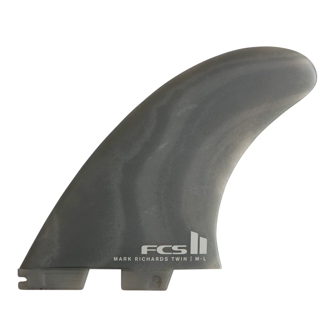 FCS MR Twin+1 Neo Glass Smoke Swirl Fins